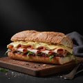 Ost & Kalkon Baguette