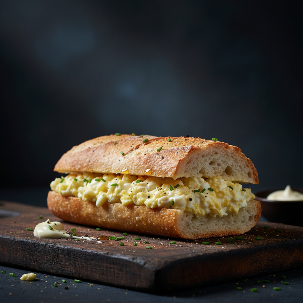 Ägg & Majonnäs Baguette